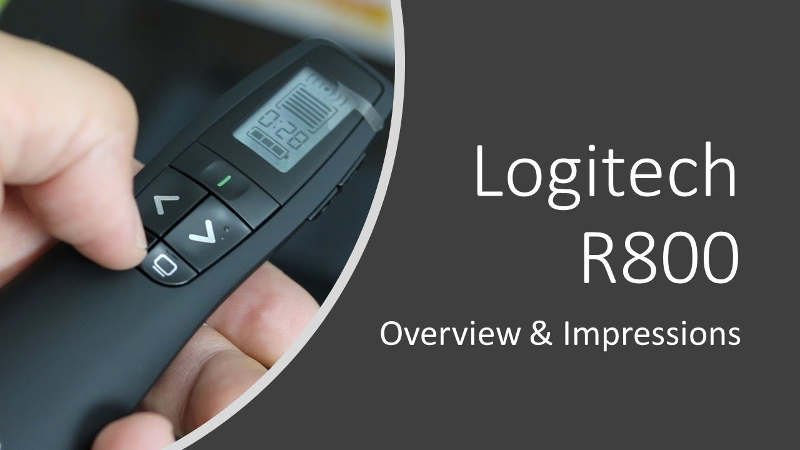 Logitech R800ドライバーダウンロード