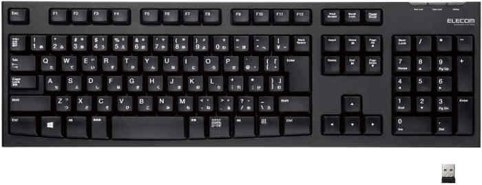 Elecom TK-FDM063TBKドライバーダウンロードとマニュアル