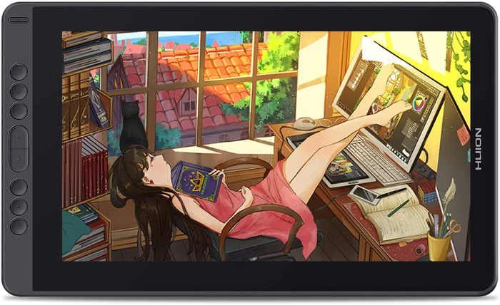 HUION Kamvas 13ドライバーダウンロード