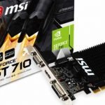 MSI GeForce GT 710ドライバーダウンロード