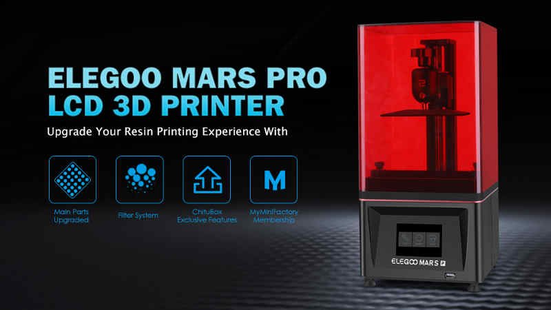 Elegoo Mars Proドライバー、ソフトウェア、マニュアル