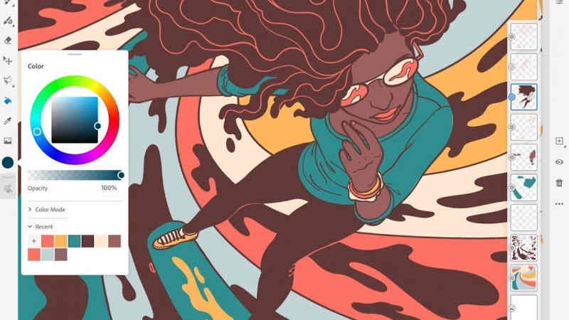 Adobe Fresco 1.3 ダウンロード [描画ソフトウェア]