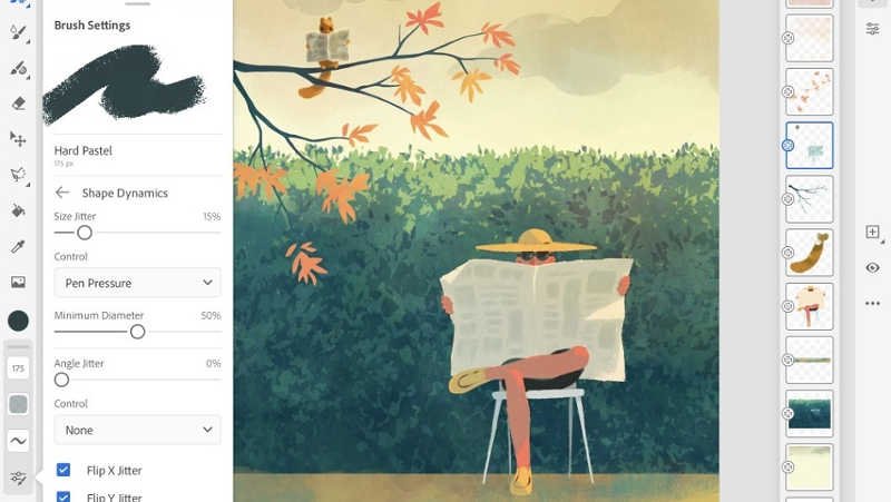 Adobe Fresco 1.4 ダウンロード