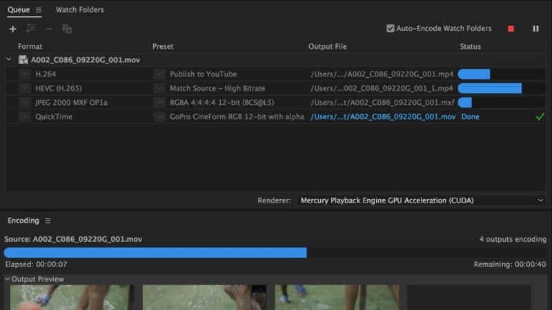 Adobe Media Encoder ダウンロード