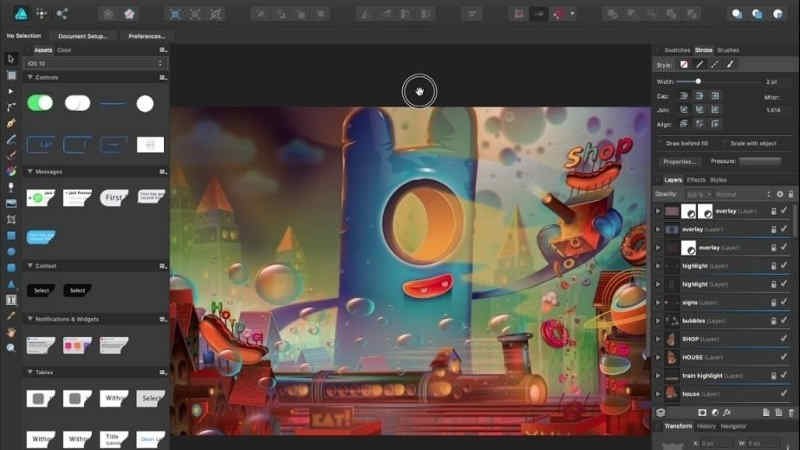 Affinity Designer 1.8.2 ダウンロード