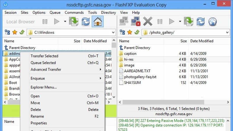 FlashFXP 5.4.0 ダウンロード