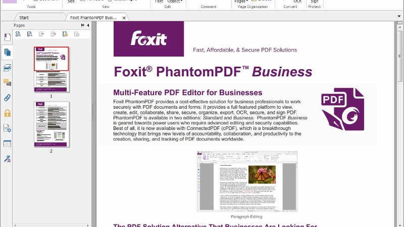 Foxit PhantomPDF Business 9.7 ダウンロード