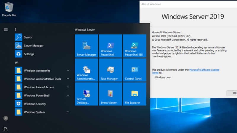Microsoft Windows Server 2019 v1909 2020年1月ビルド18363.592ダウンロード