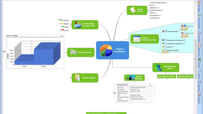 Mindjet MindManager 2020 v20.1 ダウンロード [Flowchartsメーカー]
