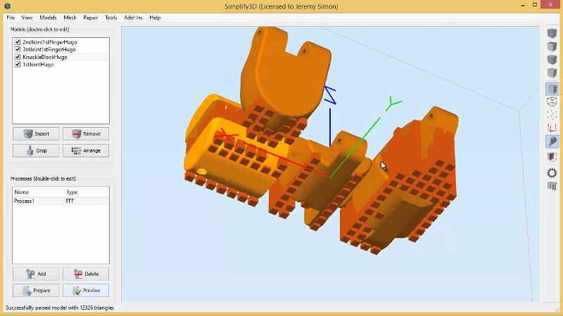 Simplify3D 3.1 無料ダウンロード