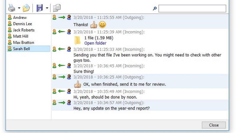 Softros LAN Messenger 9.2 無料ダウンロード