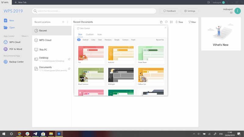 WPS Office 2019 v11.2 無料ダウンロード