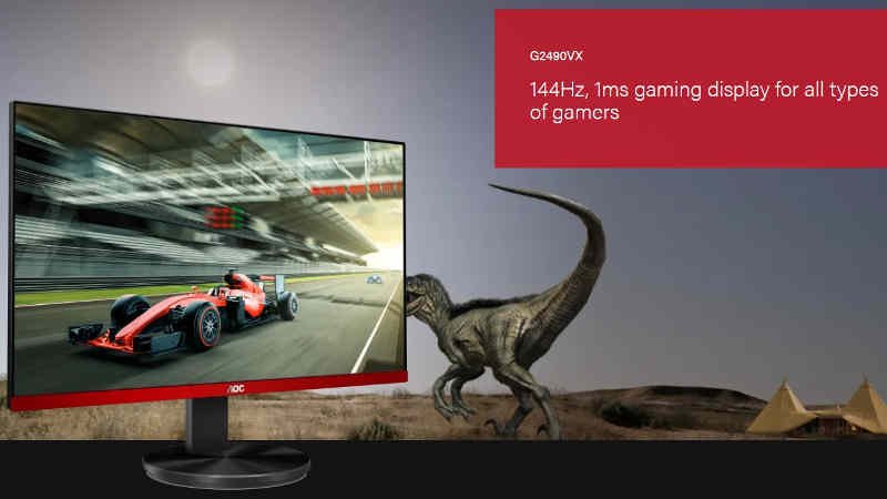 AOC G2490VX ドライバーゲーミングモニター