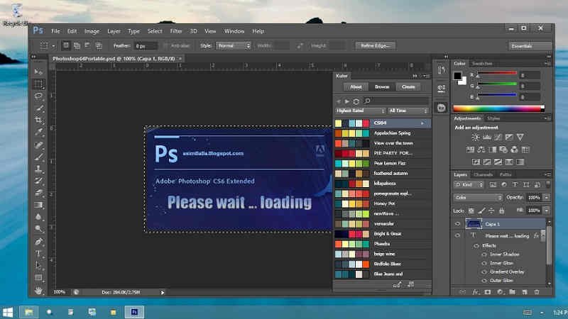 Adobe Photoshop CS6 Extended Portable 無料ダウンロード