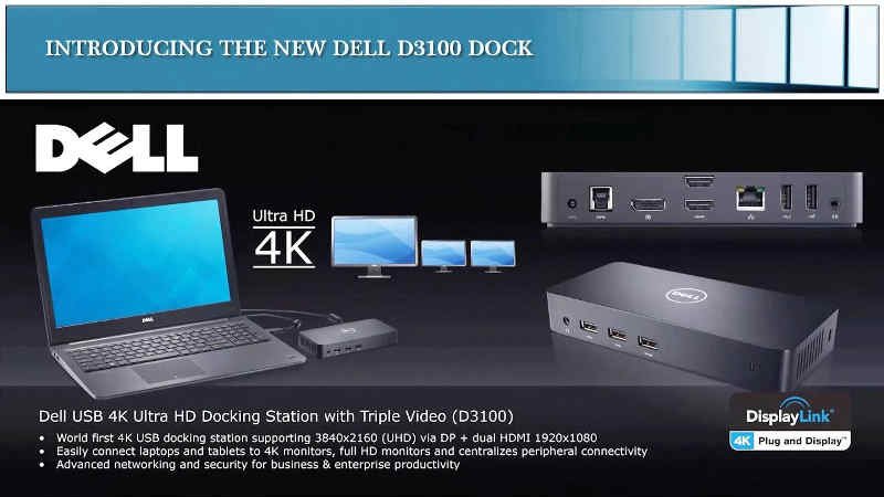 Dell D3100 ドライバー [Dell ドッキング ステーション]