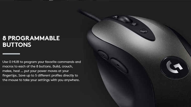 Logitech MX518ドライバーダウンロード
