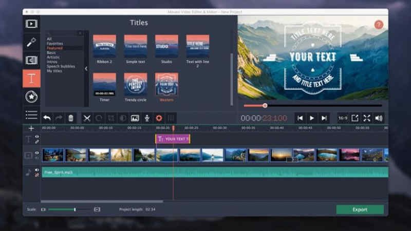 Movavi Video Editor Plus 15.2 無料ダウンロード