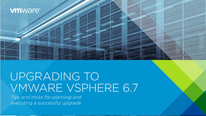 VMware vSphere 6.7 Update 1 無料ダウンロード