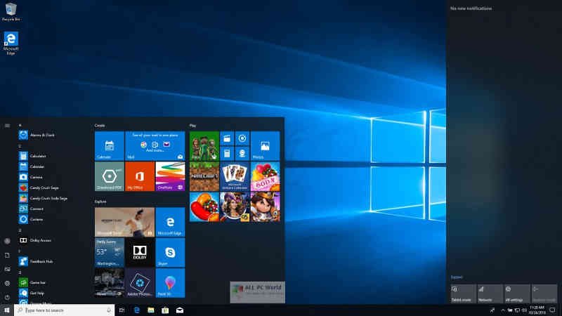 Windows 10 RS5 AIO 無料ダウンロード [32/64ビット]