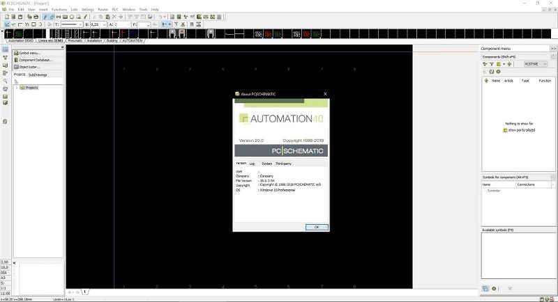 PCSCHEMATIC Automation 20.0 無料ダウンロード